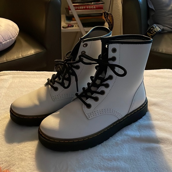 White Dr. Martens - Picture 1 of 6